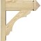 Ekena Millwork Olympic Rough Sawn Arts and Crafts Outlooker, Douglas Fir, 6"W x 16"D x 16"H OUT06X16X16OLY03RDF - alternate 3